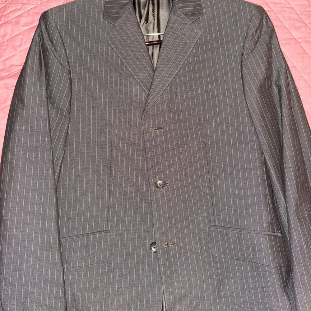 Banana Republic suit jacket and slacks